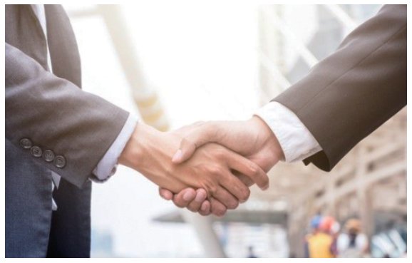 Partnership handshake