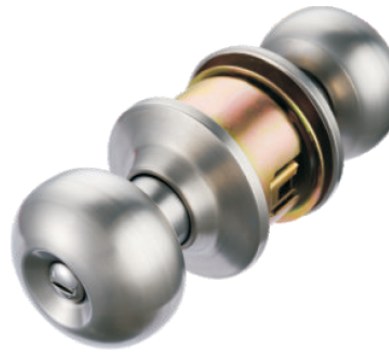 LXR-5791 SS-BK Ball Knob Lock Series