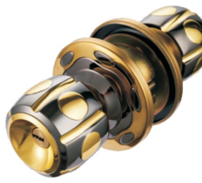 LXR-5886 BN/PB Ball Knob Lock Series