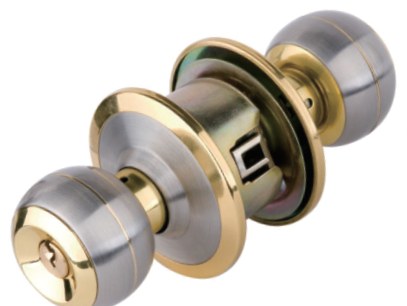 LXR-588 SS/PB Ball Knob Lock Series